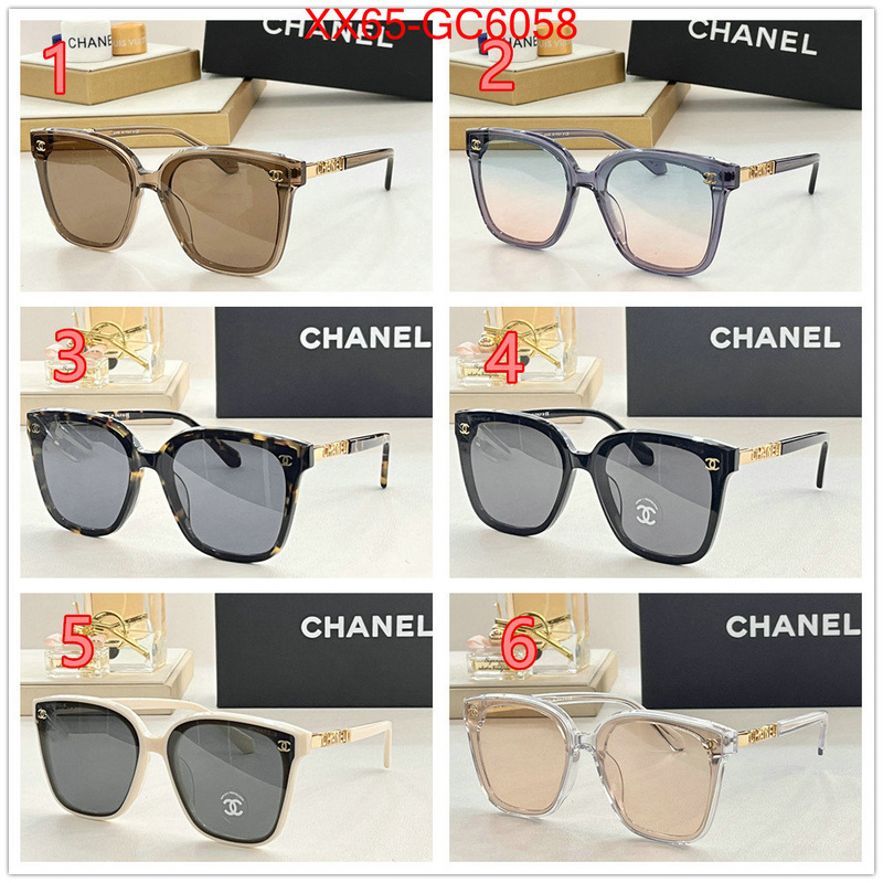 Glasses-Chanel high quality perfect ID: GC6058 $: 65USD