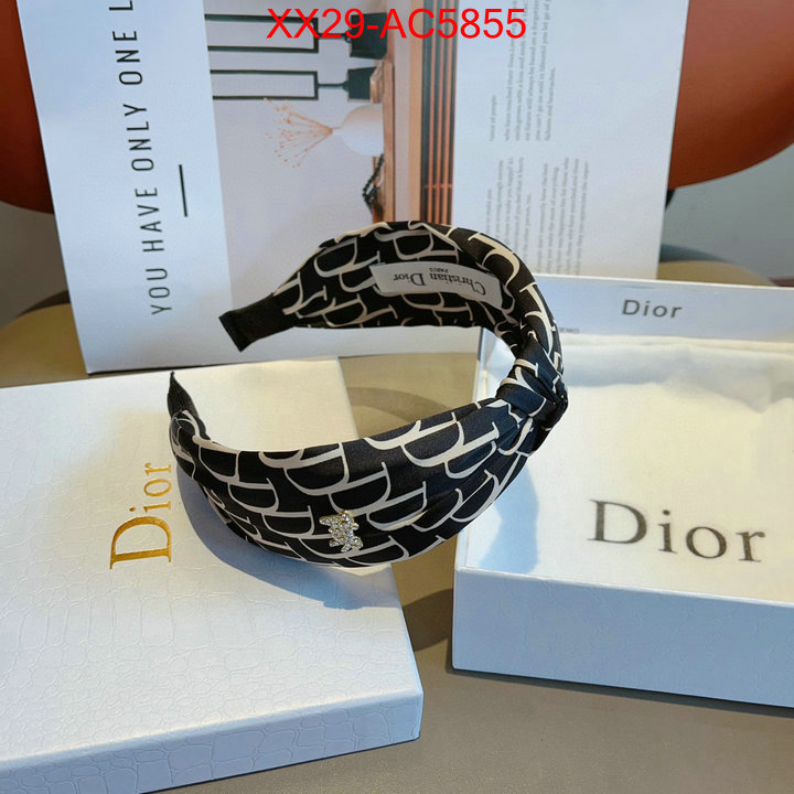 Hair band-Dior buy high-quality fake ID: AC5855 $: 29USD