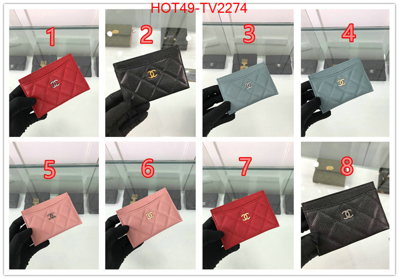 Chanel Bags(4A)-Wallet- buy replica ID: TV2274 $: 49USD,
