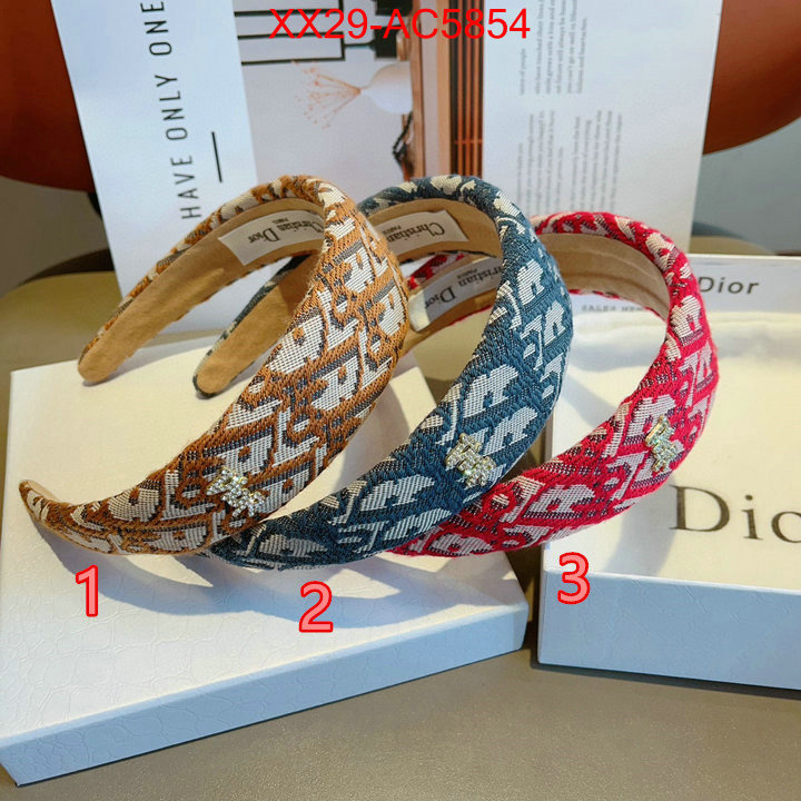 Hair band-Dior best knockoff ID: AC5854 $: 29USD