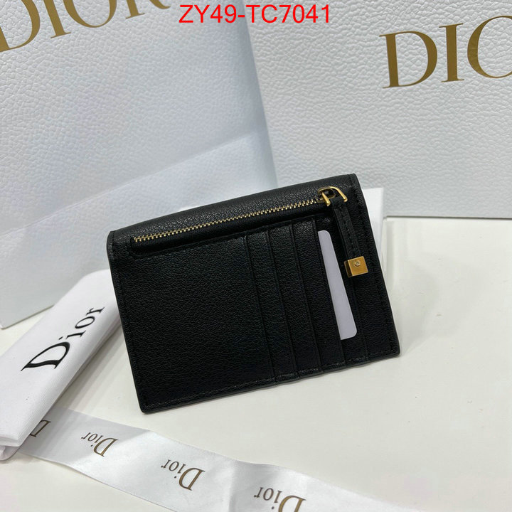 Dior Bags(4A)-Wallet- china sale ID: TC7041 $: 49USD,