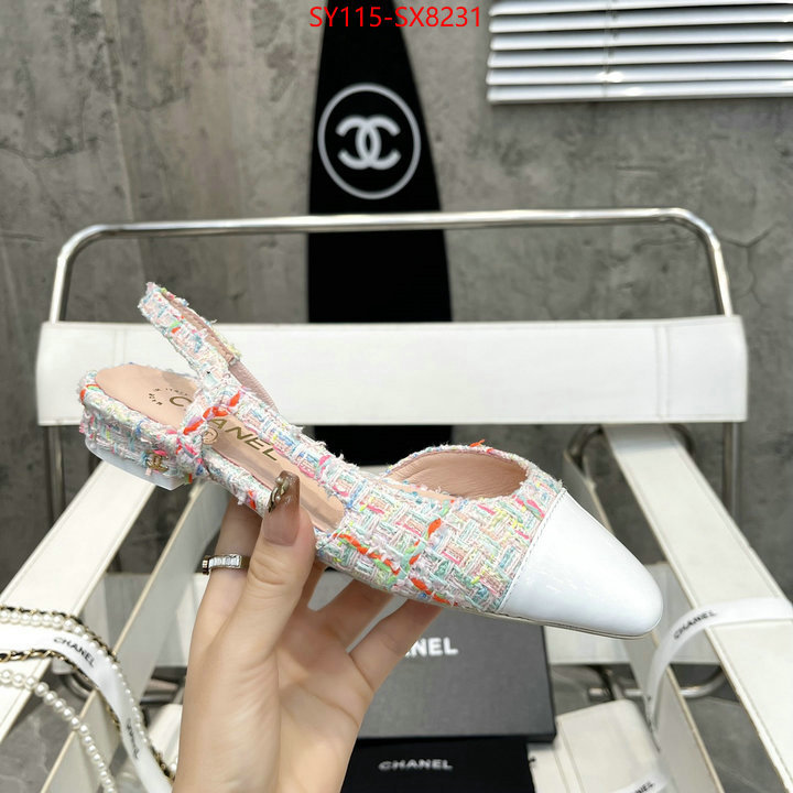 Women Shoes-Chanel buy 2024 replica ID: SX8231 $: 115USD