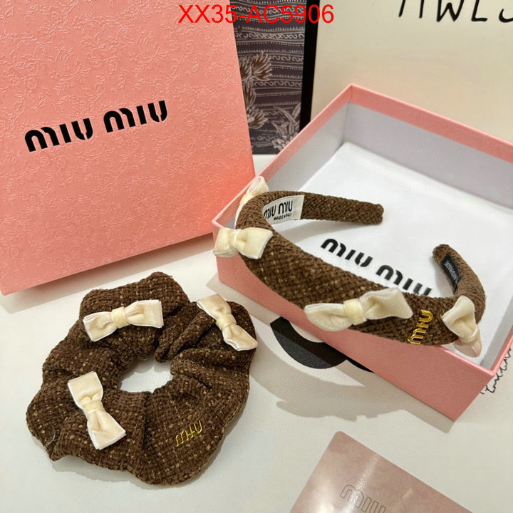 Hair band-MIU MIU online sale ID: AC5906 $: 29USD