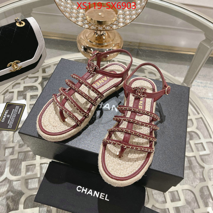 Women Shoes-Chanel fake high quality ID: SX6903 $: 119USD