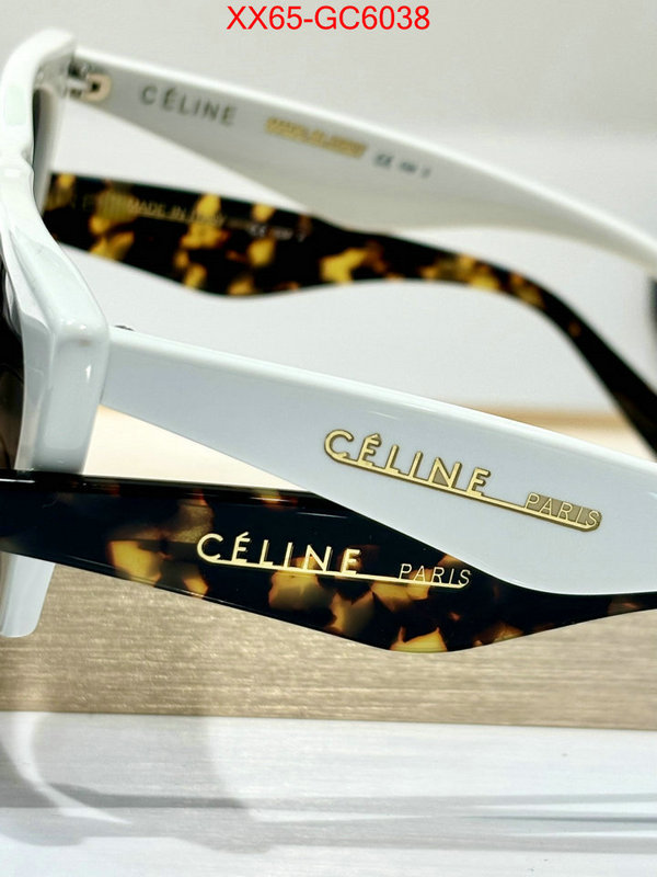 Glasses-CELINE top 1:1 replica ID: GC6038 $: 65USD