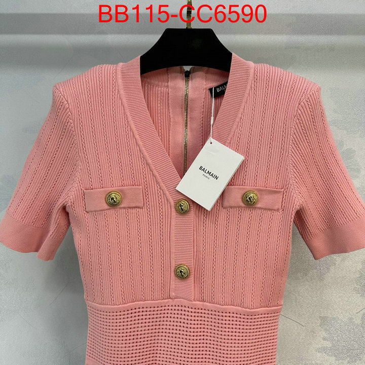 Clothing-Balmain 1:1 ID: CC6590 $: 115USD