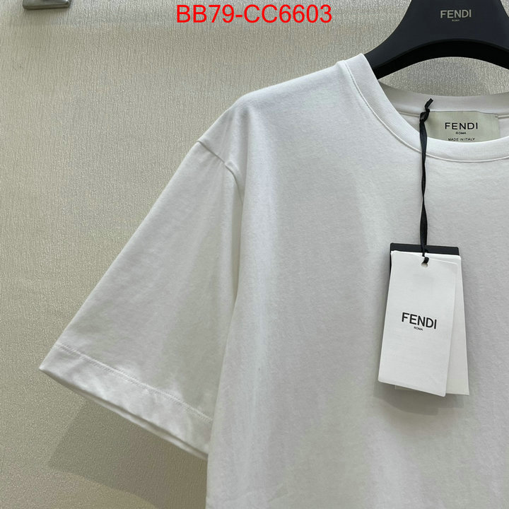Clothing-Fendi fashion designer ID: CC6603 $: 79USD