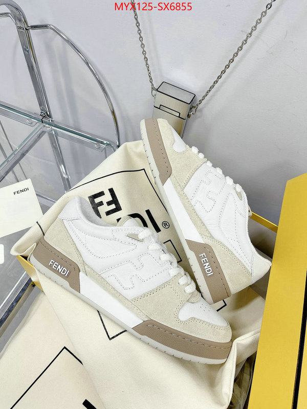 Men Shoes-Fendi best replica 1:1 ID: SX6855 $: 125USD