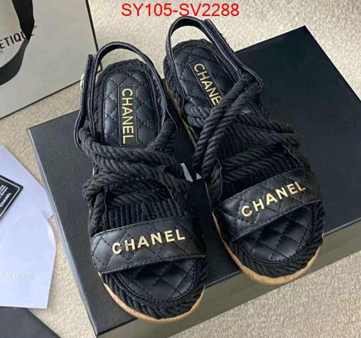 Women Shoes-Chanel high quality 1:1 replica ID: SV2288 $: 105USD