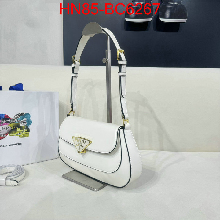 Prada Bags (4A)-Handbag- perfect quality designer replica ID: BC6267 $: 85USD,