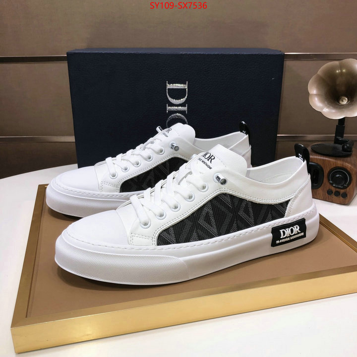 Men shoes-Dior how to find replica shop ID: SX7536 $: 109USD