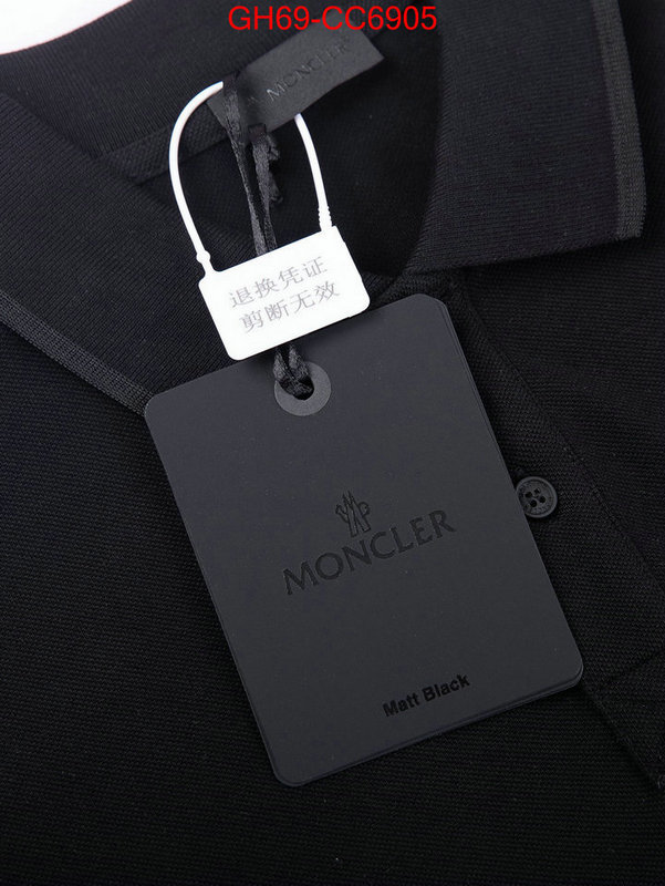 Clothing-Moncler the top ultimate knockoff ID: CC6905 $: 69USD