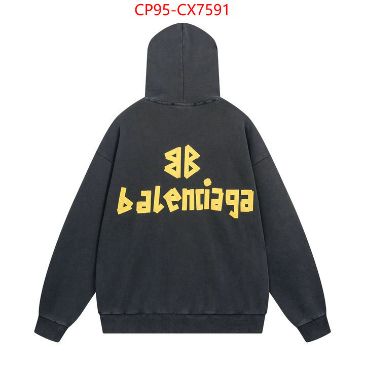 Clothing-Balenciaga designer wholesale replica ID: CX7591 $: 95USD