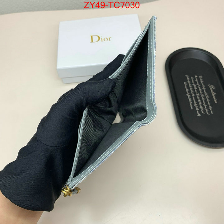 Dior Bags(4A)-Wallet- first copy ID: TC7030 $: 49USD,