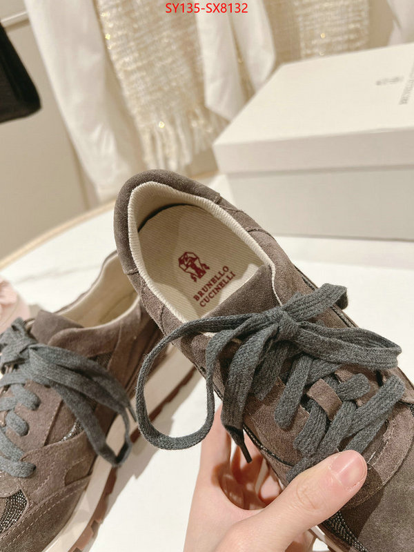 Women Shoes-Brunello cucinelli 1:1 replica ID: SX8132 $: 135USD