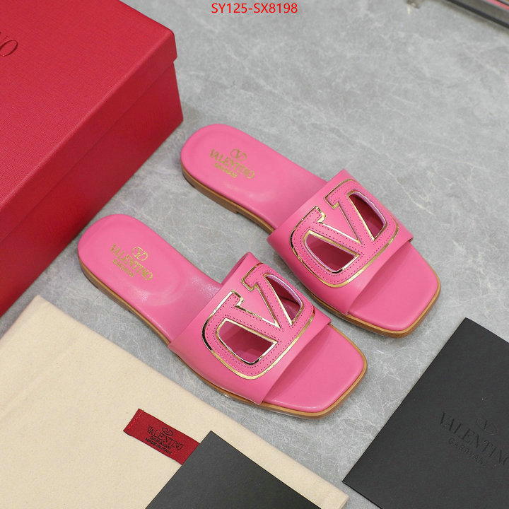 Women Shoes-Valentino designer 1:1 replica ID: SX8198 $: 125USD