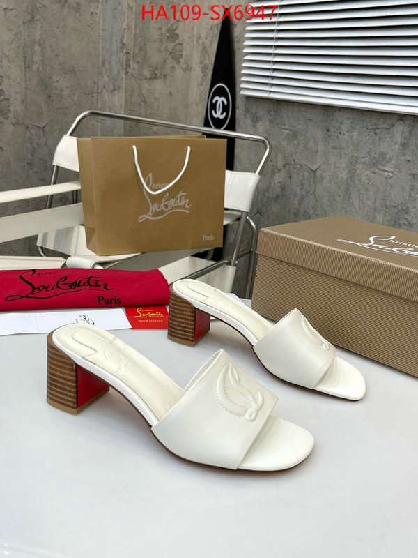 Women Shoes-Christian Louboutin designer fake ID: SX6947 $: 109USD