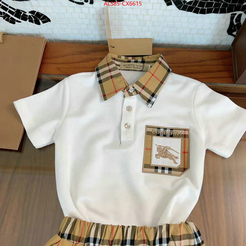 Kids clothing-Burberry what's the best place to buy replica ID: CX6615 $: 85USD