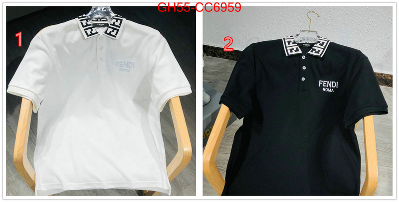 Clothing-Fendi best quality replica ID: CC6959 $: 55USD