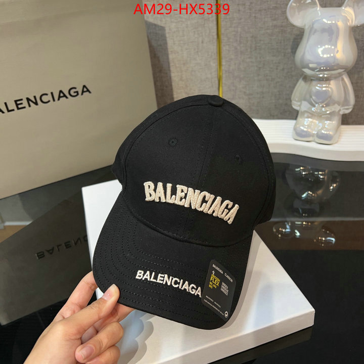 Cap(Hat)-Balenciaga wholesale imitation designer replicas ID: HX5339 $: 29USD