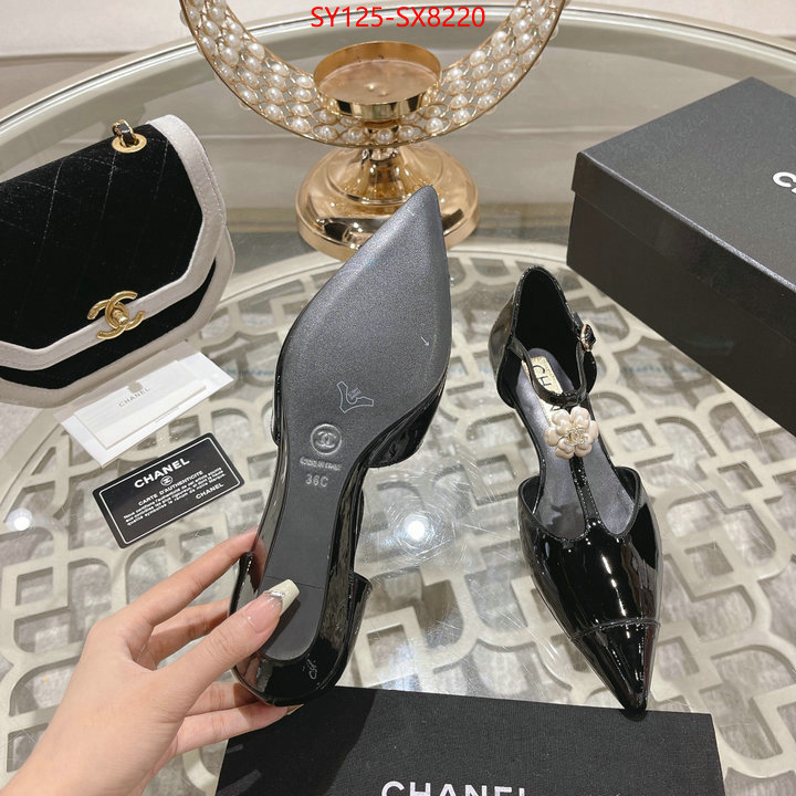 Women Shoes-Chanel cheap online best designer ID: SX8220 $: 125USD