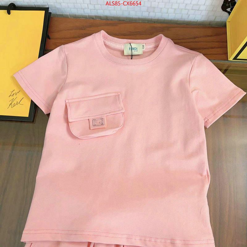 Kids clothing-Fendi what is a 1:1 replica ID: CX6654 $: 85USD