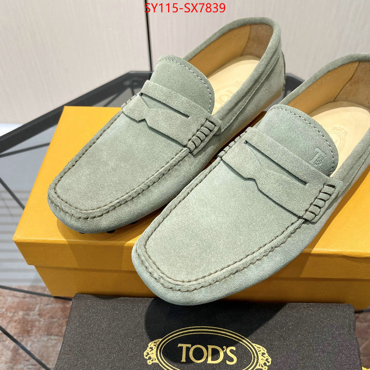 Men Shoes-Tods knockoff highest quality ID: SX7839 $: 115USD
