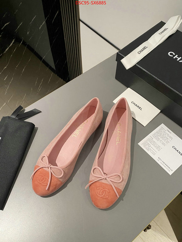 Women Shoes-Chanel replica 1:1 ID: SX6885 $: 95USD