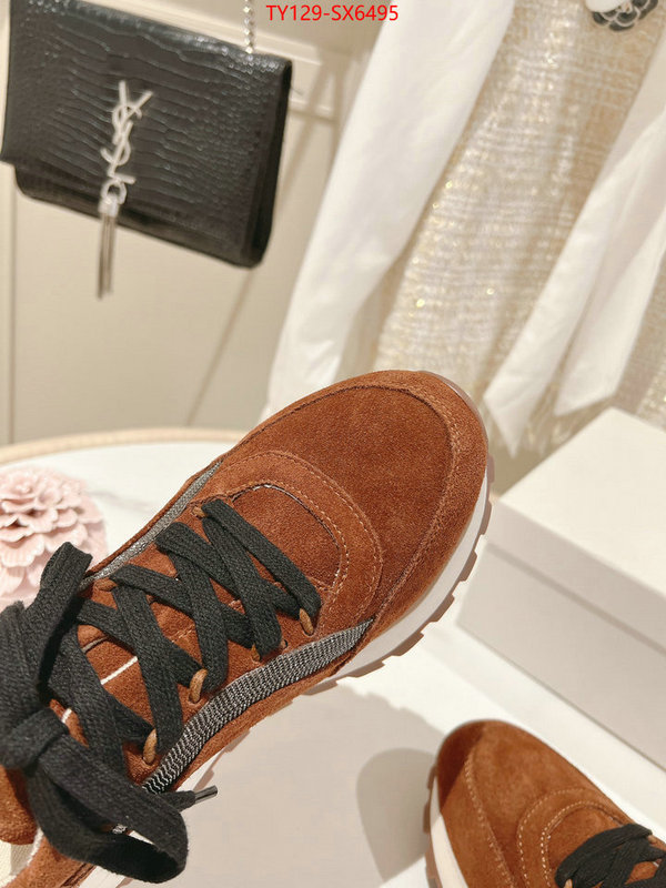 Women Shoes-Brunello cucinelli luxury cheap ID: SX6495 $: 129USD