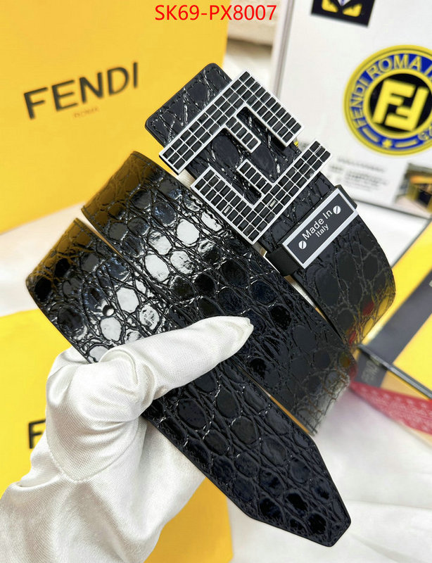 Belts-Fendi aaaaa replica designer ID: PX8007 $: 69USD