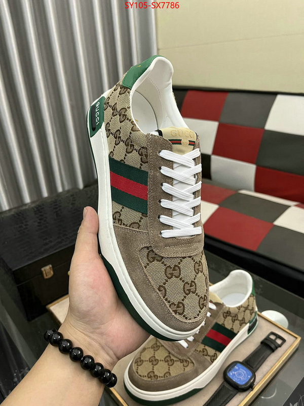 Men Shoes-Gucci knockoff highest quality ID: SX7786 $: 105USD