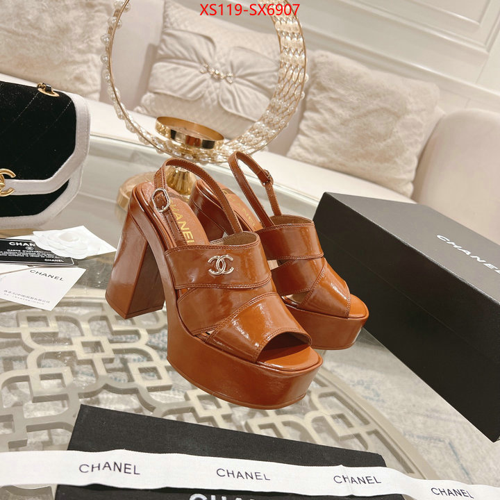 Women Shoes-Chanel buy top high quality replica ID: SX6907 $: 119USD