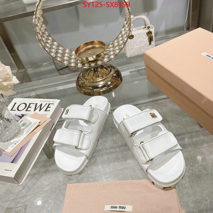 Women Shoes-Miu Miu found replica ID: SX8159 $: 125USD