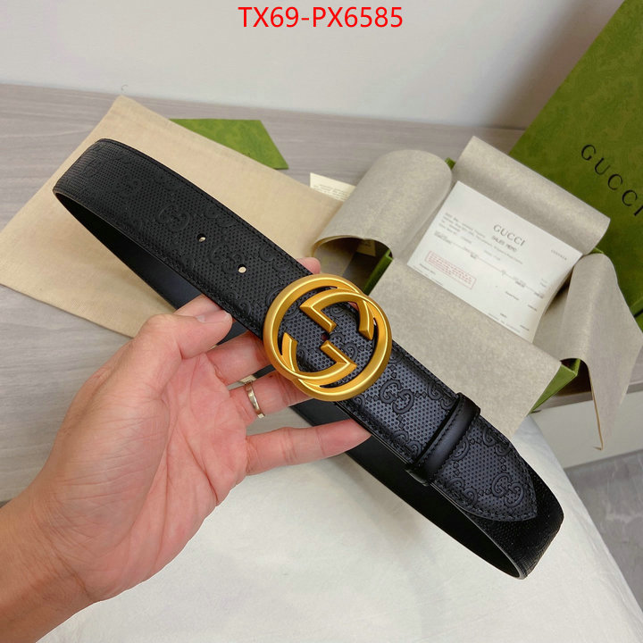 Belts-Gucci buy best high-quality ID: PX6585 $: 69USD