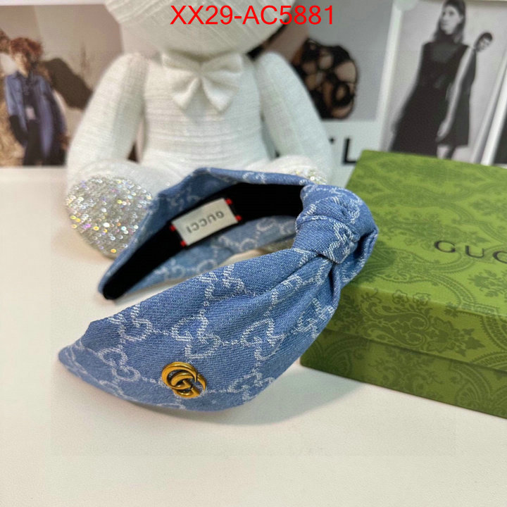 Hair band-Gucci fake ID: AC5881 $: 29USD