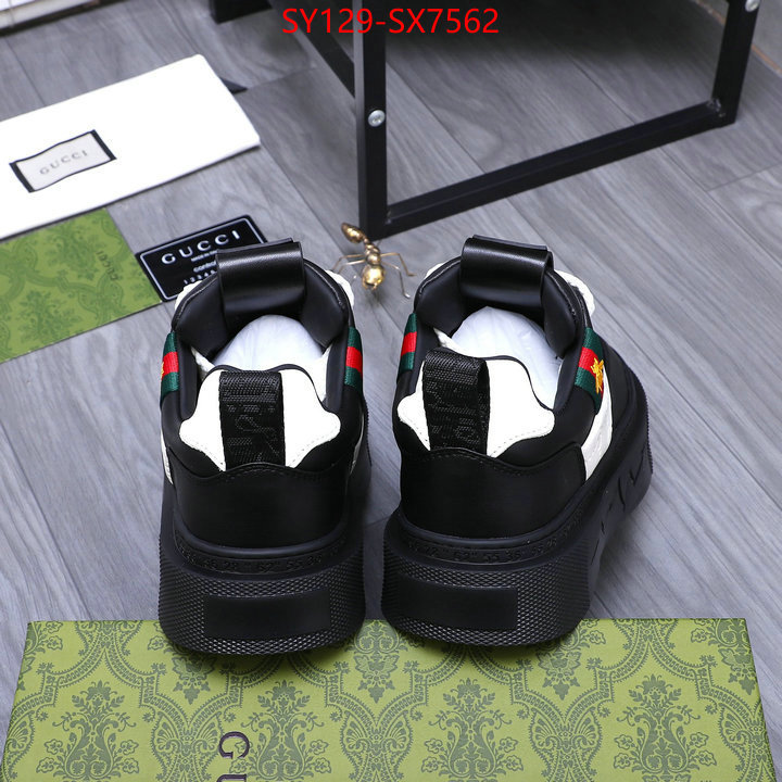 Men Shoes-Gucci buy best quality replica ID: SX7562 $: 129USD