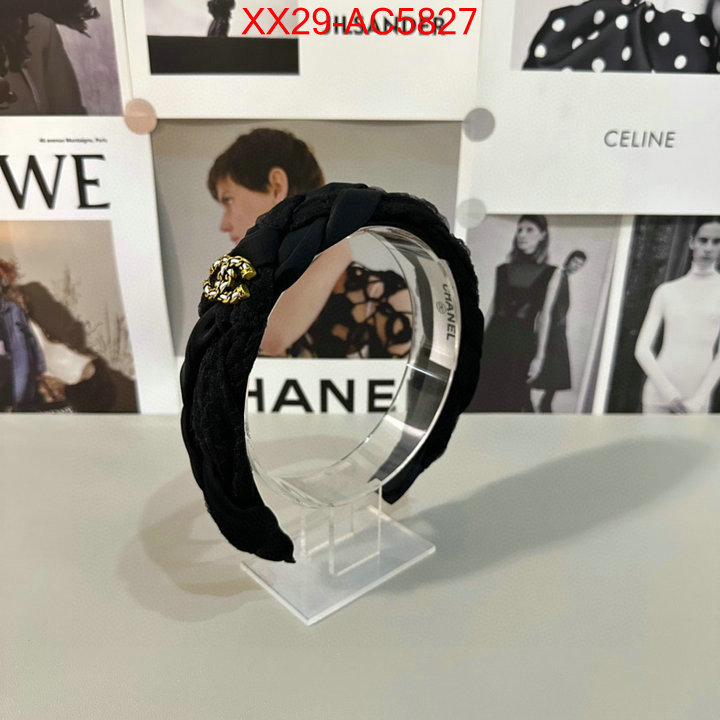 Hair band-Chanel top quality fake ID: AC5827 $: 29USD