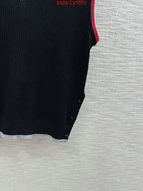 Clothing-Thom Browne for sale cheap now ID: CX7072 $: 89USD