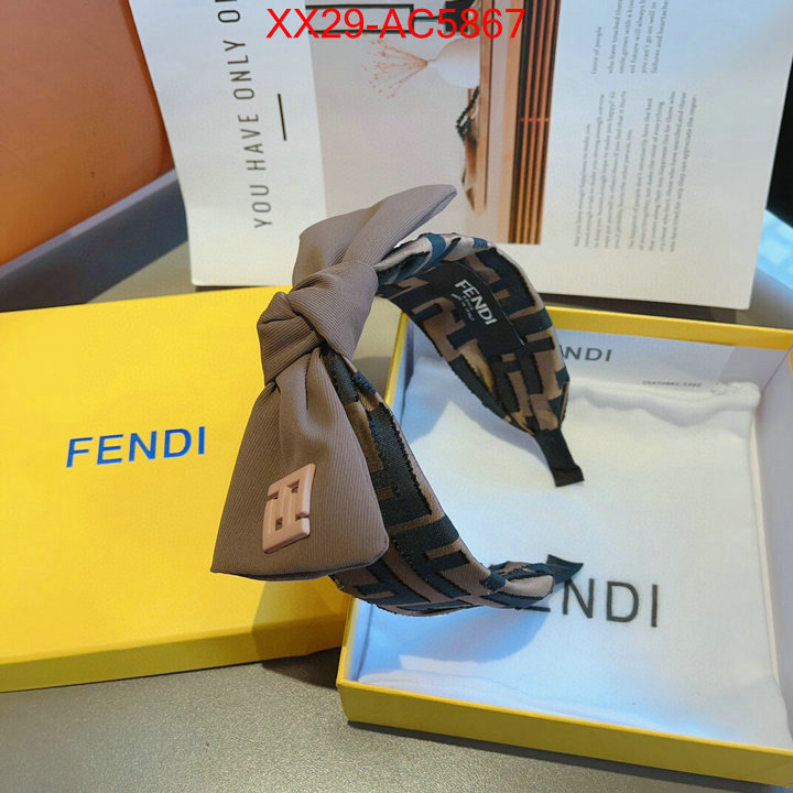 Hair band-Fendi where to find the best replicas ID: AC5867 $: 29USD