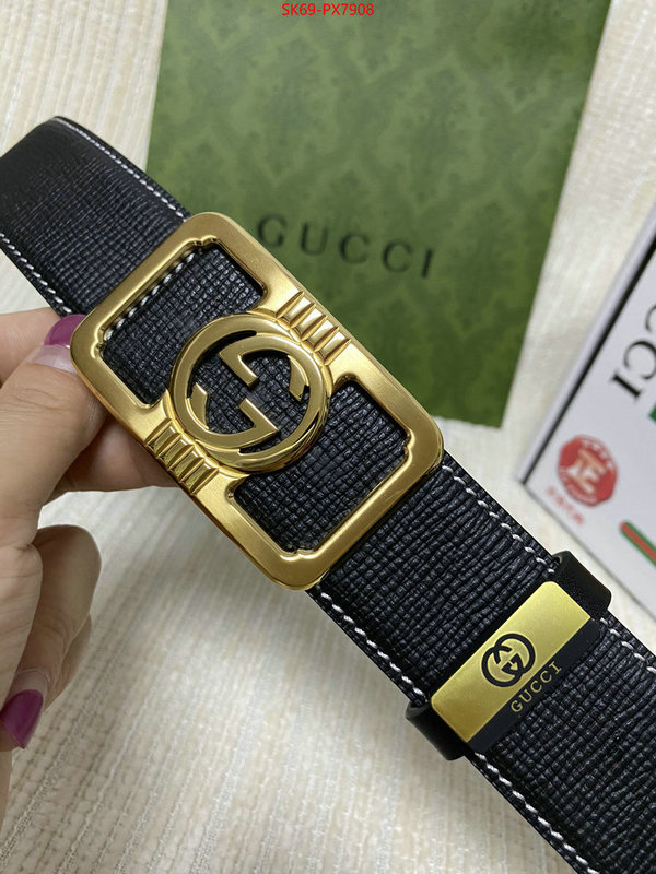 Belts-Gucci aaaaa+ replica ID: PX7908 $: 69USD