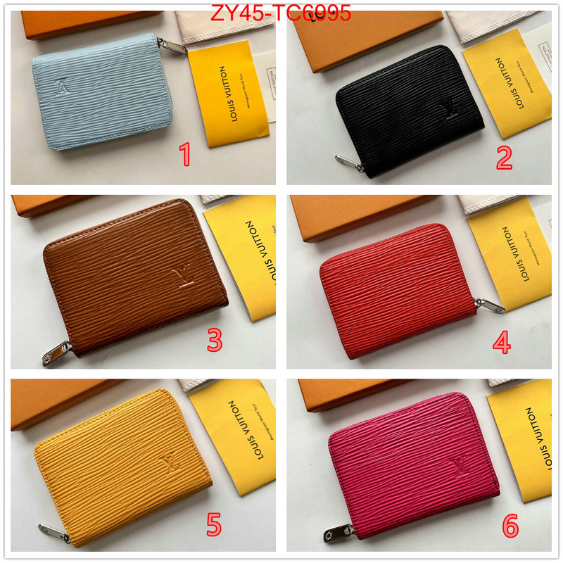 LV Bags(4A)-Wallet what's the best to buy replica ID: TC6995 $: 45USD,