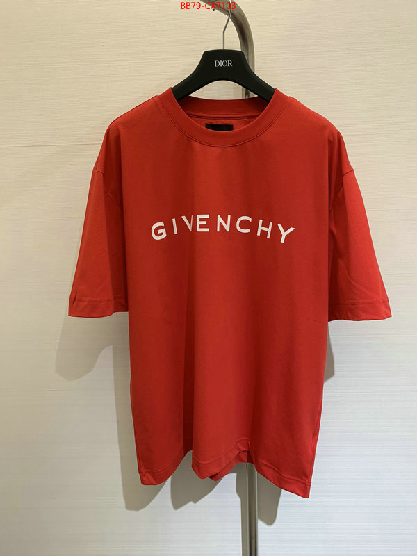 Clothing-Givenchy top designer replica ID: CX7103 $: 79USD