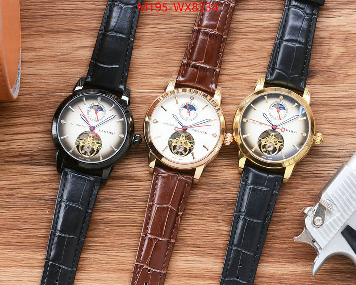 Watch(TOP)-Cartier online from china designer ID: WX8334 $: 195USD