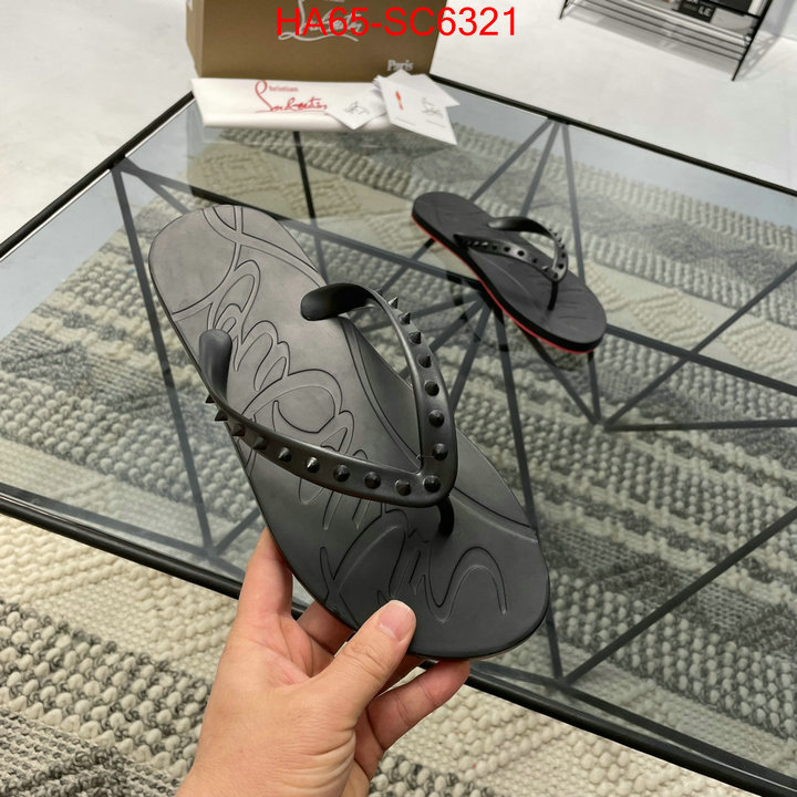 Men Shoes-Christian Louboutin knockoff highest quality ID: SC6321 $: 65USD