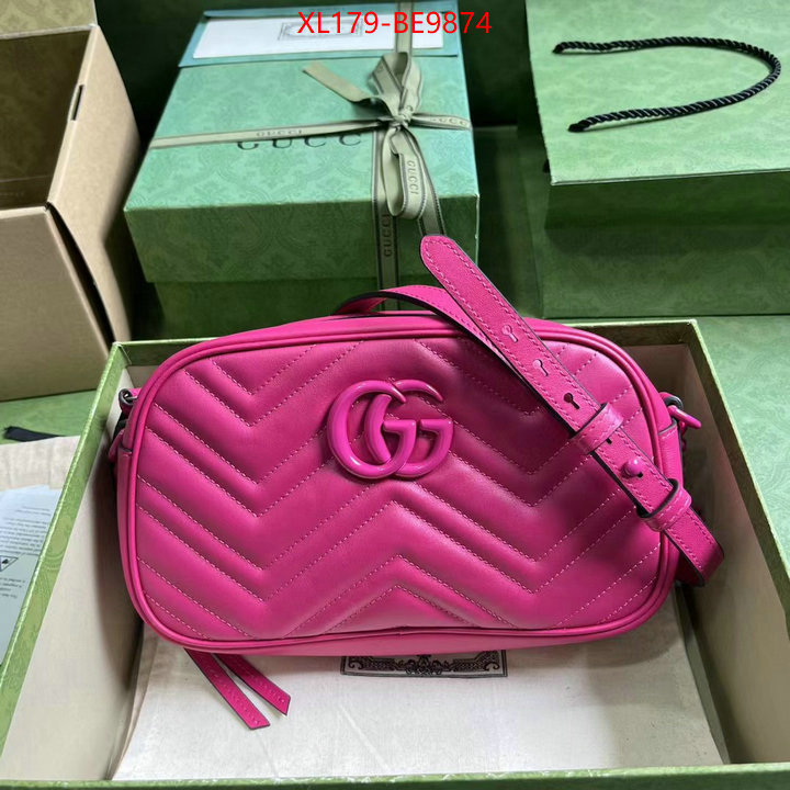 Gucci Bags(TOP)-Marmont customize best quality replica ID: BE9874 $: 179USD