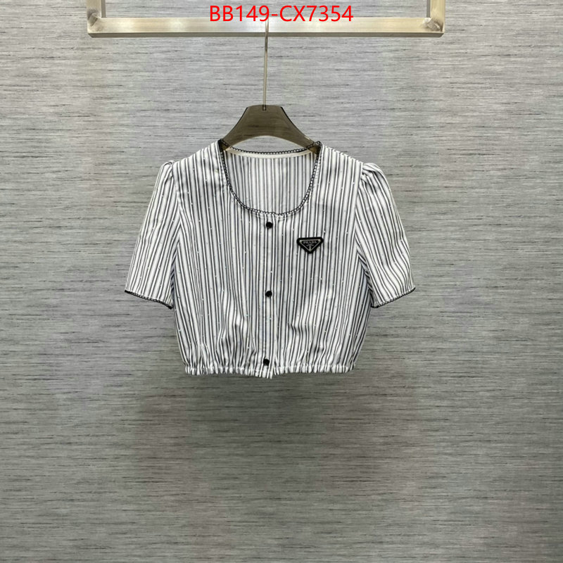 Clothing-Prada how to find replica shop ID: CX7354 $: 149USD