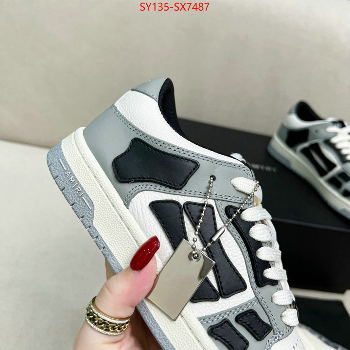 Women Shoes-AMIRI where quality designer replica ID: SX7487 $: 135USD