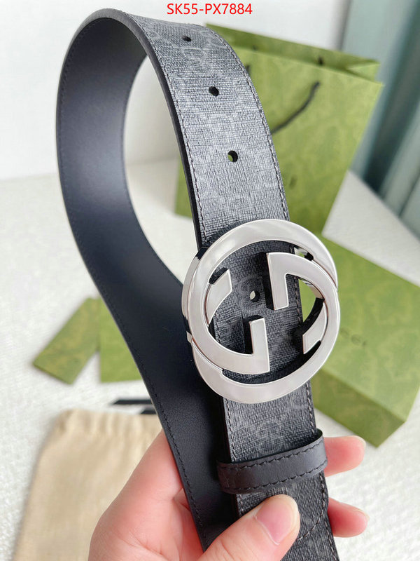 Belts-Gucci fashion designer ID: PX7884 $: 55USD