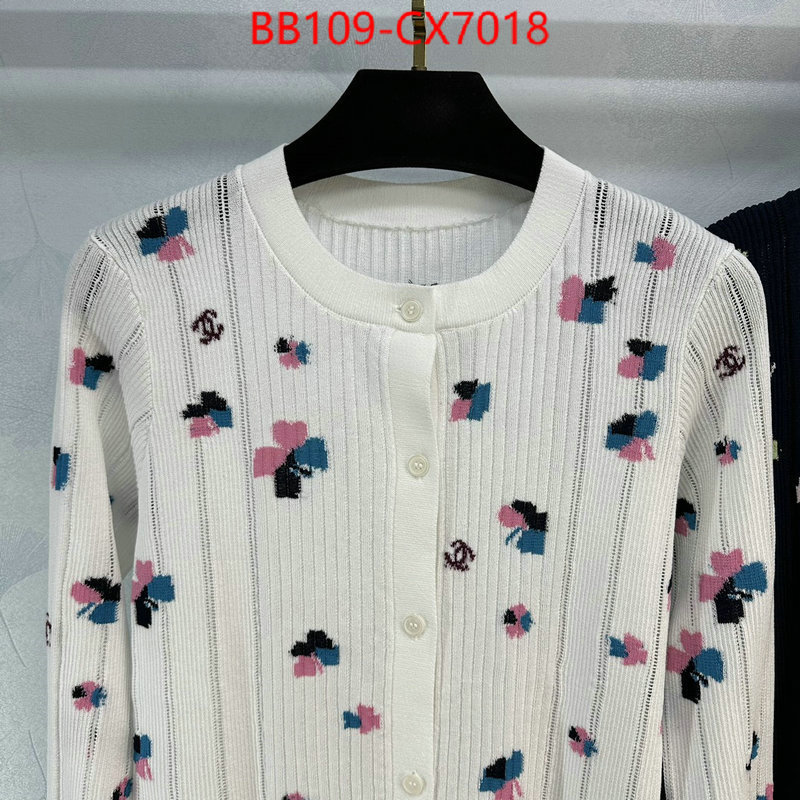 Clothing-Chanel where to find the best replicas ID: CX7018 $: 109USD