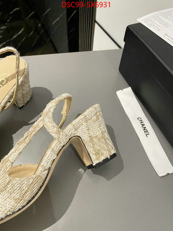 Women Shoes-Chanel knockoff highest quality ID: SX6931 $: 99USD